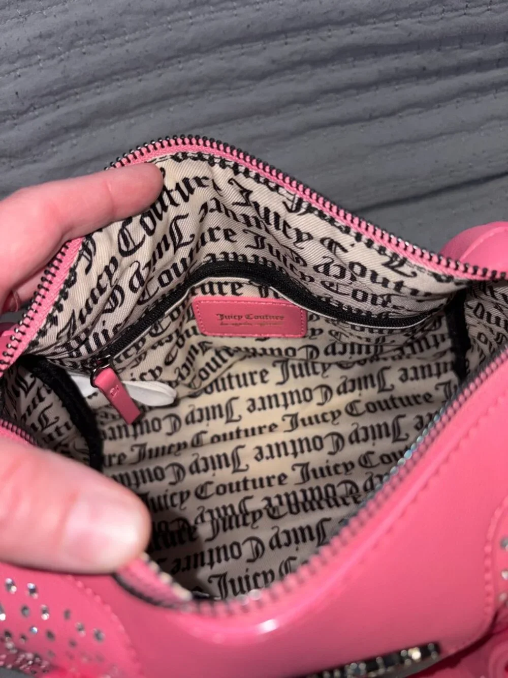 JUICY COUTURE LEMONADE DAZZEL SATCHEL